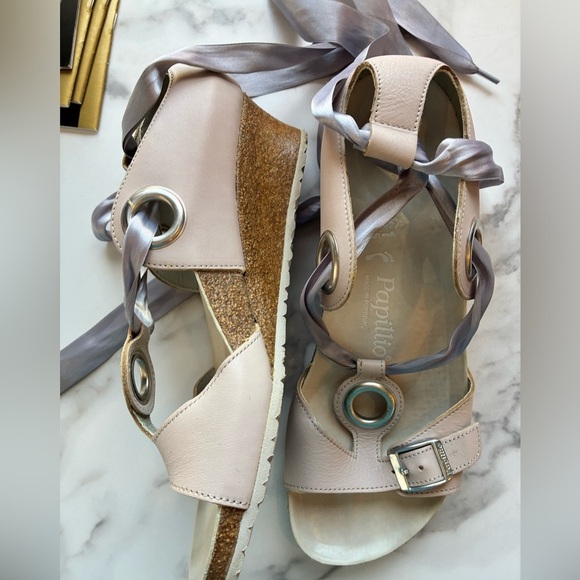 Papillion Emmy sandal wedges by Birkenstock new W 10 - Picture 1 of 5